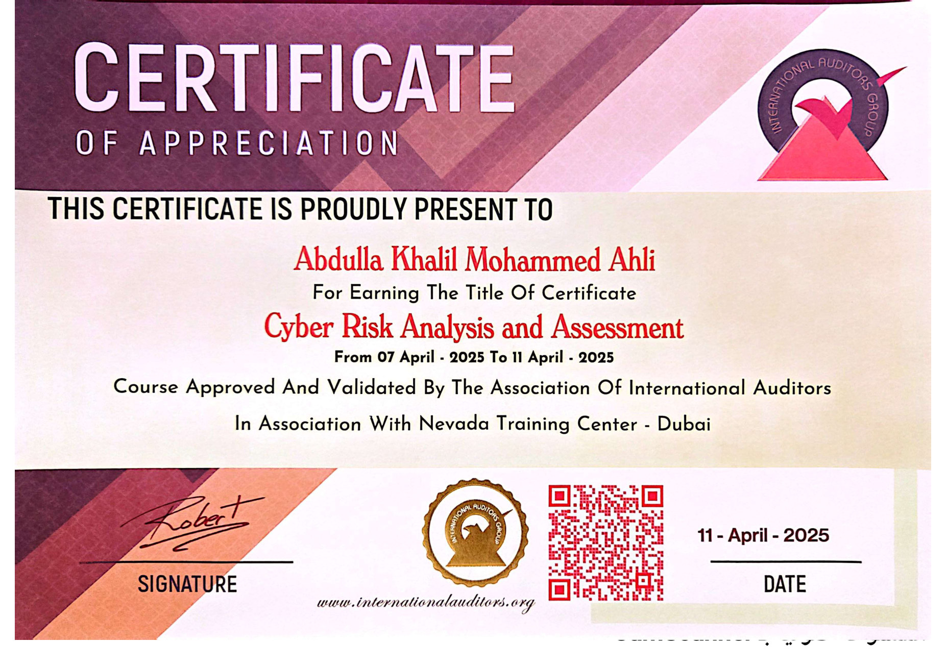 Cyber Risk Analysis & Assessment